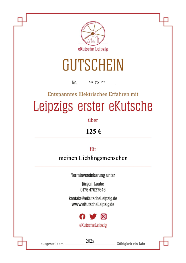 Wertgutschein - 125€