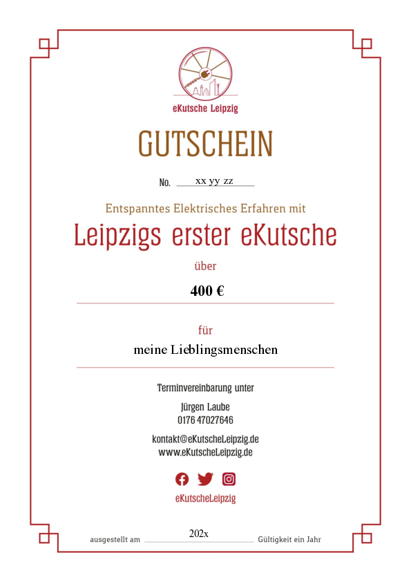Wertgutschein - 400€