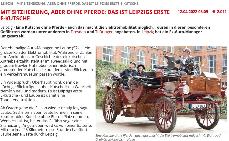 Zeitungsartikel: Bild